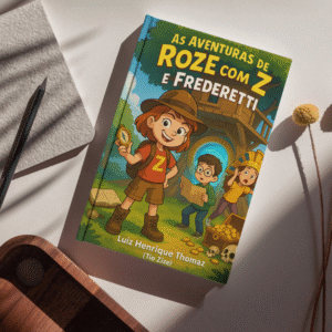 As Aventuras de Roze com Z e Frederetti, Livro Infantil de Aventura e Fantasia, História de Amizade e Coragem