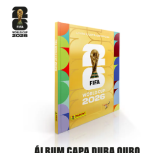 Copa Do Mundo 2026 - Álbum Capa Dura Ouro- FIFA WORLD CUP 2026™️